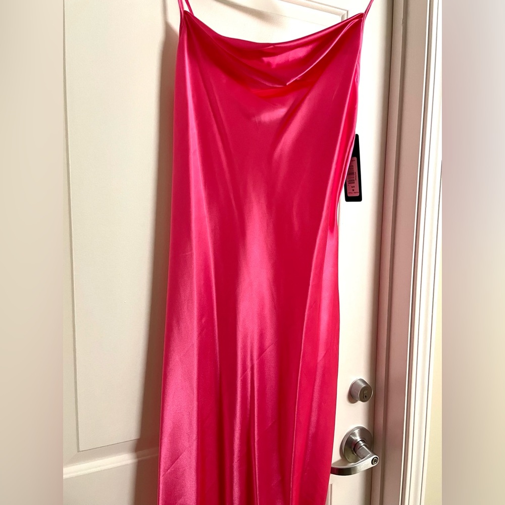 Beautiful mid length silk dress